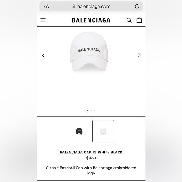 Balenciaga cap - Picture 11 of 11